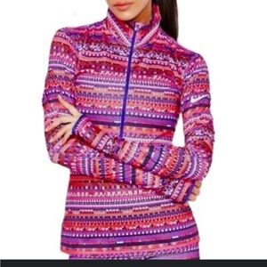 Nike Pro hyperwarm 1/2 zip size S